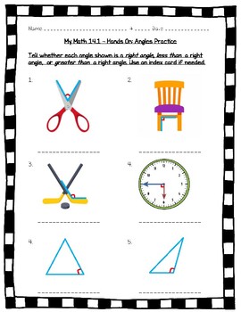 my math 3rd grade chapter 14 14 1 hands on angles by joanna riley