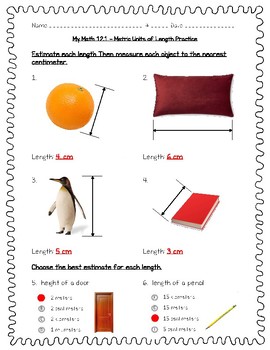 Year 5 - Week 12 - Lesson 1 - Metric units on Vimeo