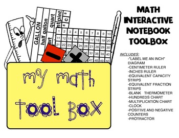 Preview of My Math Tool Box