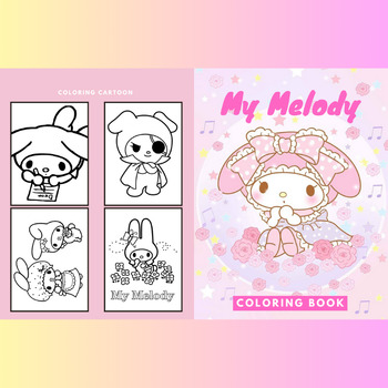 My Melody Coloring Pages for Students Preschool Pre-K Kinder 1st 5th ...