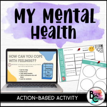 My Mental Health: Creating Personalized Coping Strategies by Blank Canvas
