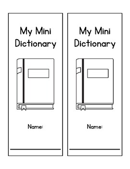 Preview of My Mini Dictionary