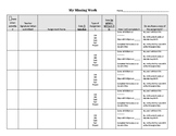 My Missing Work--A Tracker For Students