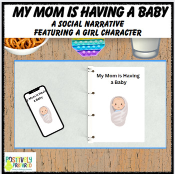 Preview of My Mom is Having a Baby - featuring a girl character