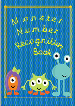 Preview of My Monster Number Recognition Book