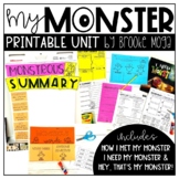My Monster Series Printable No Prep Read Aloud Book Compan