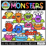 My Monster Toppers (P4Clips Trioriginals) MONSTER CLIPART
