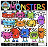 My Monsters (P4Clips Trioriginals) MONSTER CLIPART