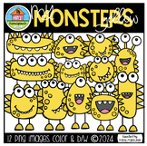 My Monsters YELLOW (P4Clips Trioriginals) COLOR CLIPART