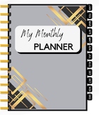 My Monthly Planner - Start being organized!