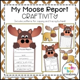 Moose Craft Activity | Animal Research Reports | Forest An