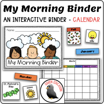 Preview of My Morning Binder (Interactive / Adapted) | Calendar, Weather and More!