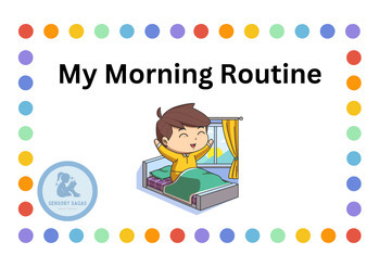 getting ready in the morning clipart
