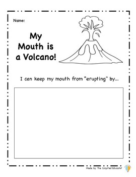 My Mouth Is A Volcano Activities by The Inspired Educator ...