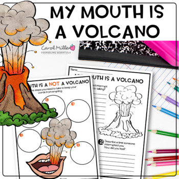 Preview of My Mouth Is A Volcano | Interrupting | Blurting | Empathy | Impulse Control