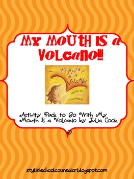 Preview of My Mouth Is a Volcano Lesson on Manners