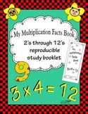 My Multiplication Facts Book