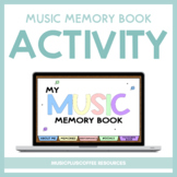 My Music Memory Book for Google Slides™ | Distance Learning