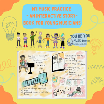 Preview of My Music Practice - an interactive story-book for young musicians