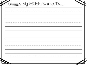 9 my name is worksheets practice writing your first middle and last
