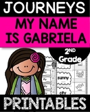 My Name is Gabriela Journeys 2nd Grade