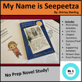My Name is Seepeetza Novel Study Residential Schools