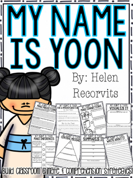 Preview of My Name is Yoon: Reading Comprehension Strategies