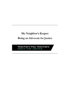 Preview of My Neighbor's Keeper: Being an Advocate for Justice