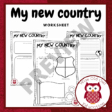 My New Country Worksheet