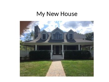 Preview of My New House Social Story