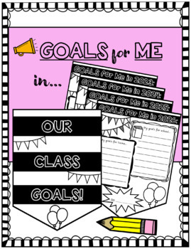 Preview of GOALS for ME Banner/Bulletin Board Activity