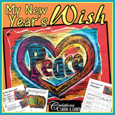 My New Year's Wish - New Year / Peace Art Lesson Plan