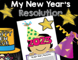 My New Year's 2023 Resolution Craftivity