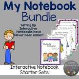 My Notebook Interactive Notebook Bundle