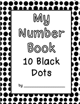 Preview of My Number Book-10 Black Dots
