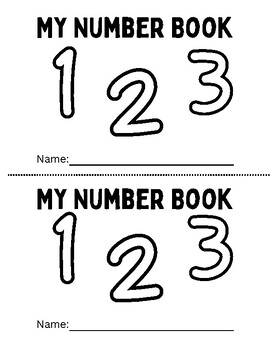 Tracing the number eBook for kids