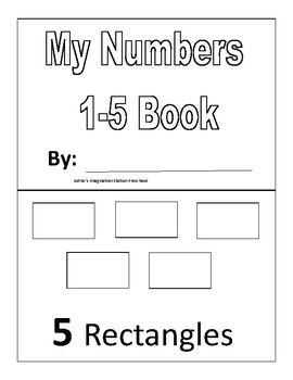 Preview of My Numbers 1-5 Book