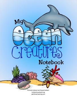 Preview of My Ocean Creatures Notebook
