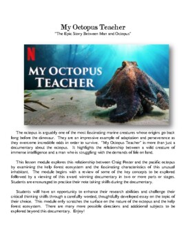 essay on my octopus teacher