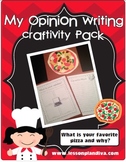 My Opinion Writing Pizza Pack