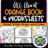 Color Word Orange Worksheet and Activities| Color Identifi