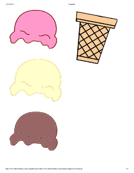 Preview of My Own Ice Cream Cone: Slope Activities 1