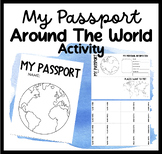 My Passport | Around The World Activity | Places I Want To