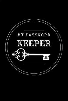 Preview of My Password Keeper | Organizer | Password Tracker
