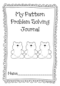 my problem solving journal 4th class