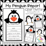Penguin Craft Activity | Animal Research Reports | Arctic 