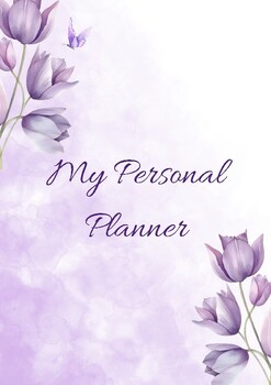 Preview of My Personal Planner