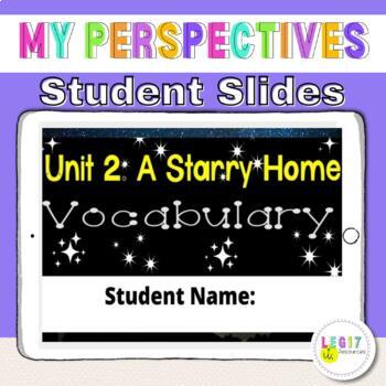 Preview of My Perspectives |Unit 2 Vocabulary| (7th)