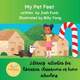 My Pet Feet by Josh Funk classroom and library activities