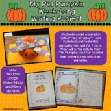 My Pet Pumpkin Writing Journal Project - Digital and Printable